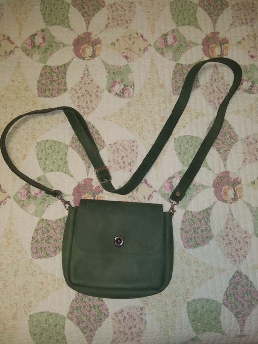 Шкіряна сумка кожаная сумка через плече крос-боді натуральна шкіра кож