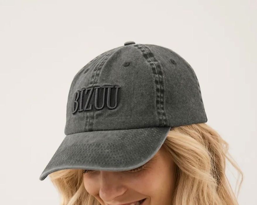 Czapka z daszkiem BIZUU nowa z metką szara