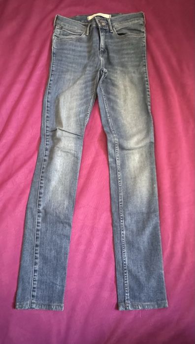 Wrangler skinny W25 L32 Jaclyn – klasyczne jeansy rurki