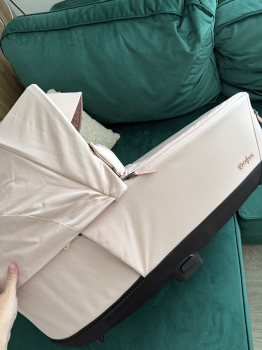 Люлька Cybex Priam 4 lux coat peach pink