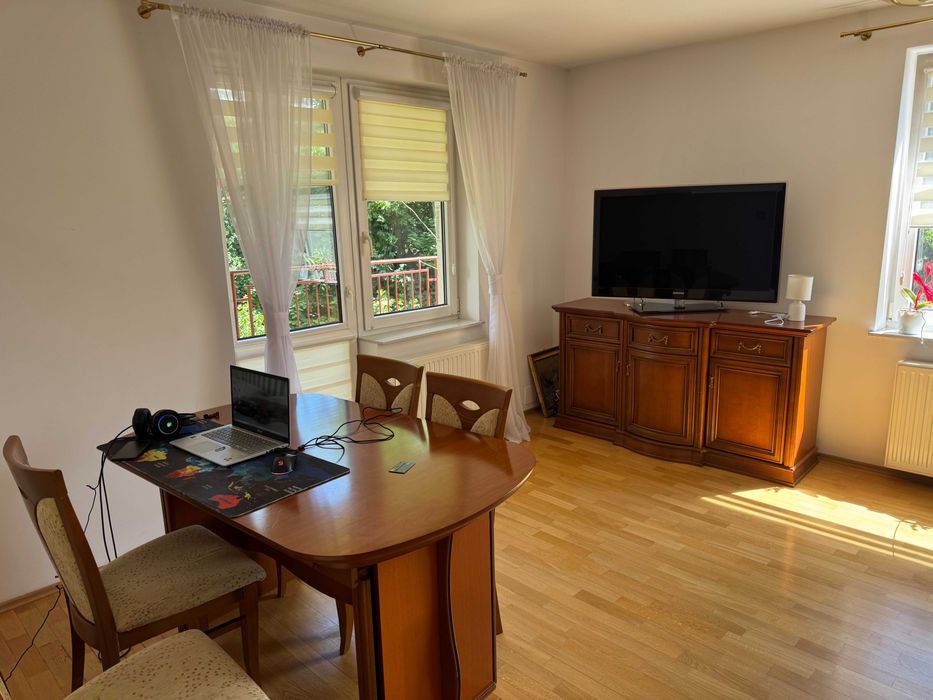 Piękne dwupokojowe mieszkanie 54 m2 z balkonem do wynajęcia, od zaraz