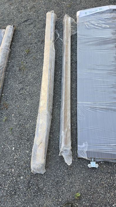 Двері розсувні темно-коричневі б/у