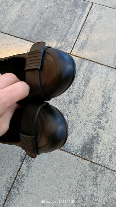 Buty czarne damskie r.39