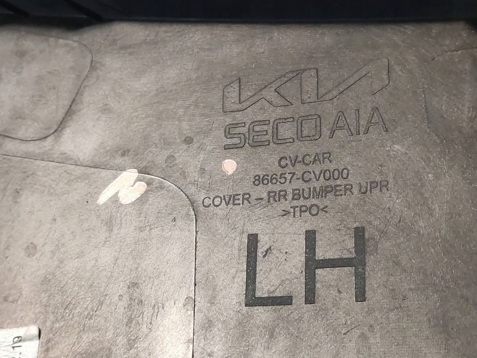kia ev6 narożnika zderzaka lewy tył 86657cv000