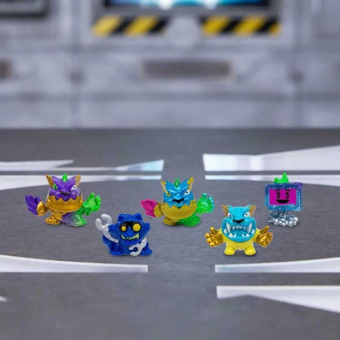 Фігурки Мистер Біст MrBeast Lab Swarms Lab Series 2 Atomic Lab 5 Pack