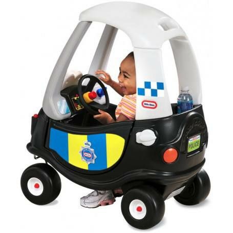 Дитяча машинка-каталка самохідна Little Tikes Police Car. Толокар.