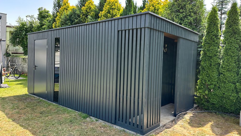 Domek narzędziowy Duży Izolowany  MODRZEW SYBERYJSKI