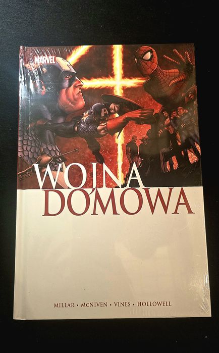 Wojna domowa Marvel super stan-folia