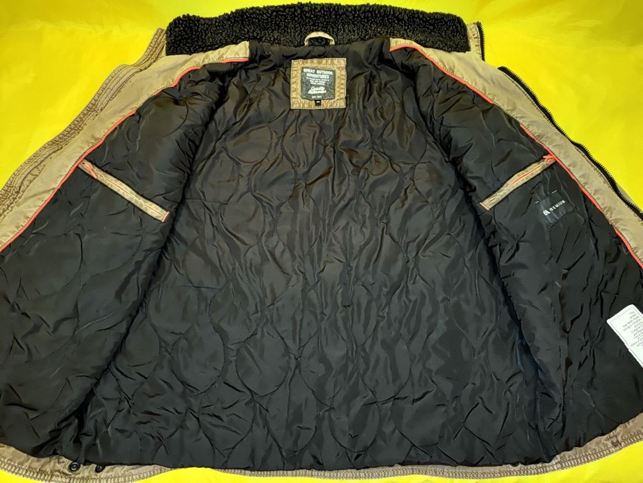 Куртка  утепленная котоновая Германия, пилот милитари, цвет койот р.2XL, 58-60