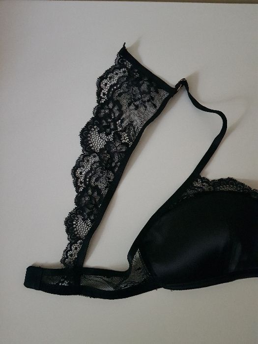 Nowy biustonosz koronkowy h&m 40 c75