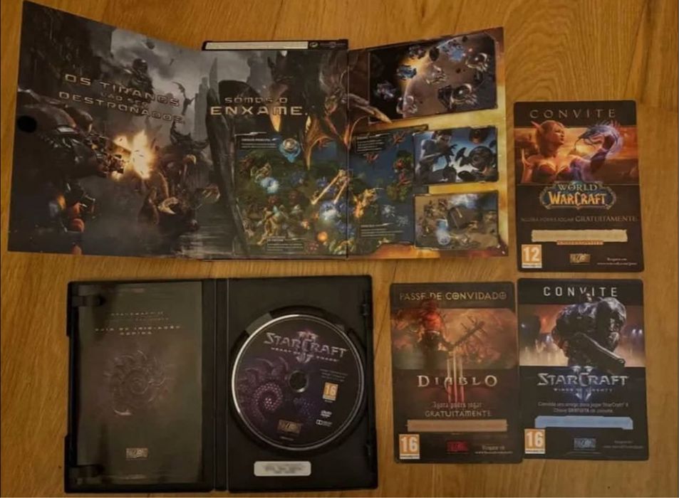 Jogos PC Para colecionadores -  Starcraft II, etc