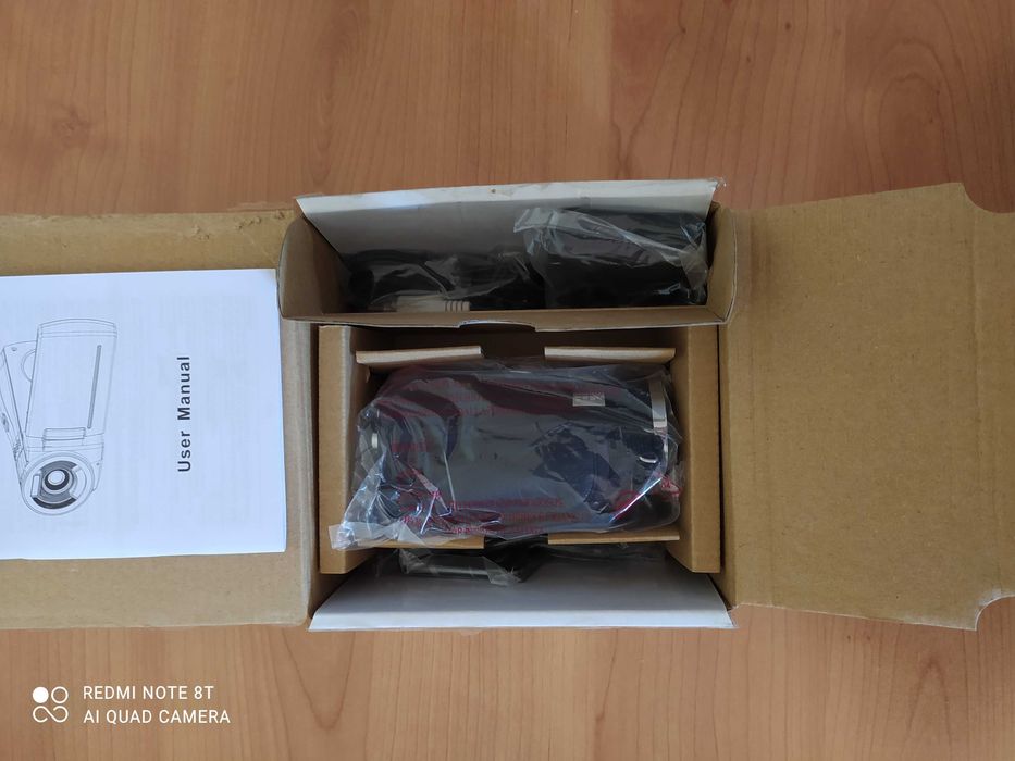 Máquina de filmar nova