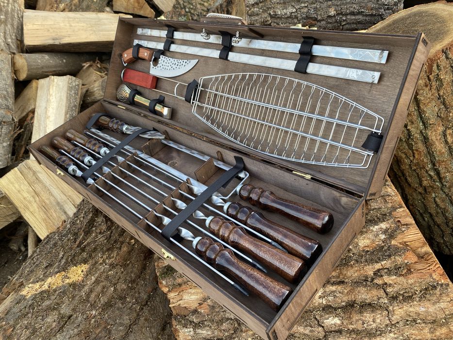 Набір шампурів подарунок на День Народження