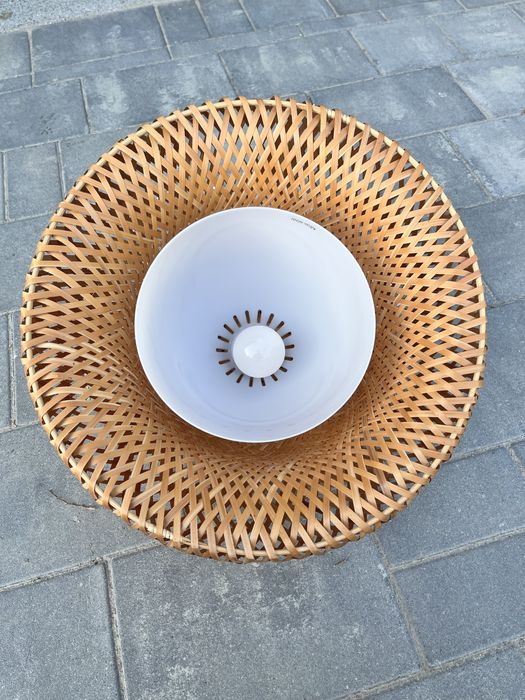 Lampa wiszaca pleciona