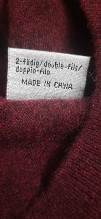 Кашеміровий кардиган двонитка