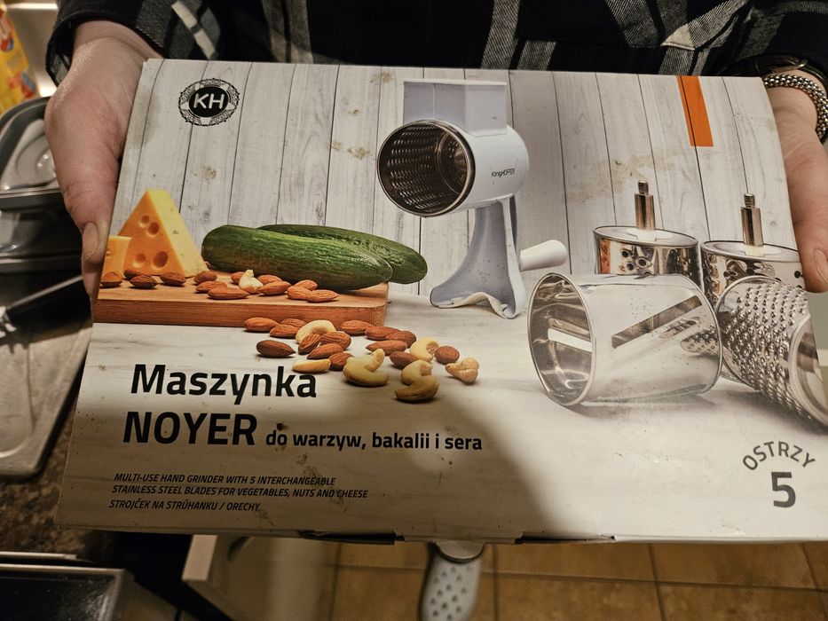 Maszynka do warzyw noyer 5 ostrzy nowa
