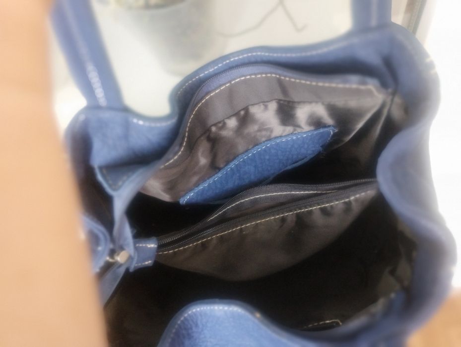 Сумка женская синяя Италия