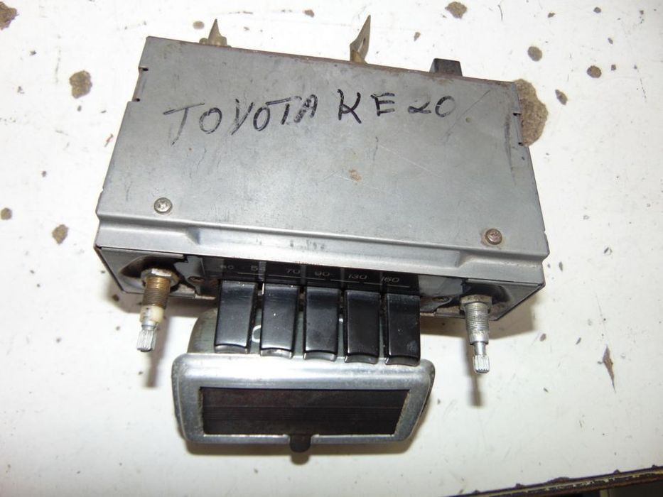 Toyota ke 20 rádio original
