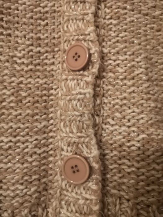 Sweter z futerkiem