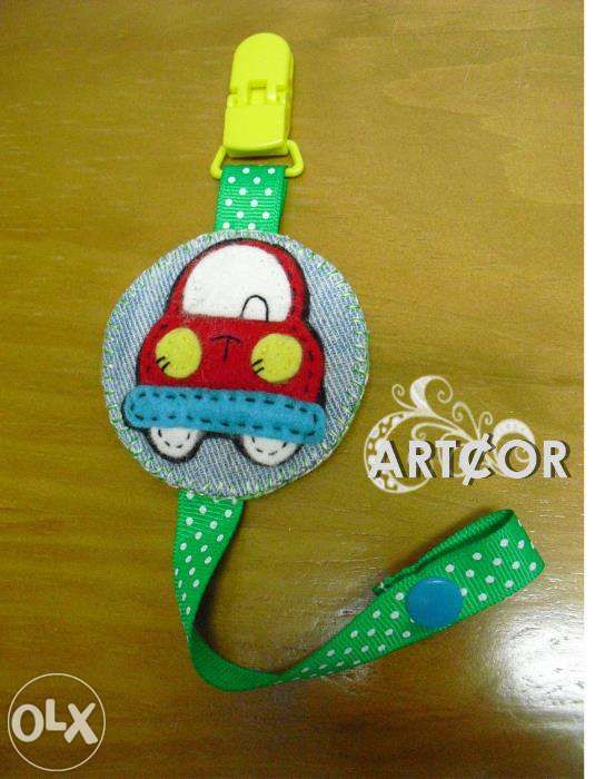 Porta-chuchas em feltro para menino ou menina [NOVOS] (Portes grátis)