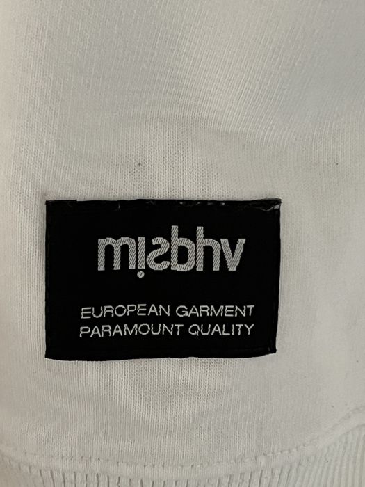 Biała bluza Misbhv 07 Team Paris autentyk ! Oversized premium highend