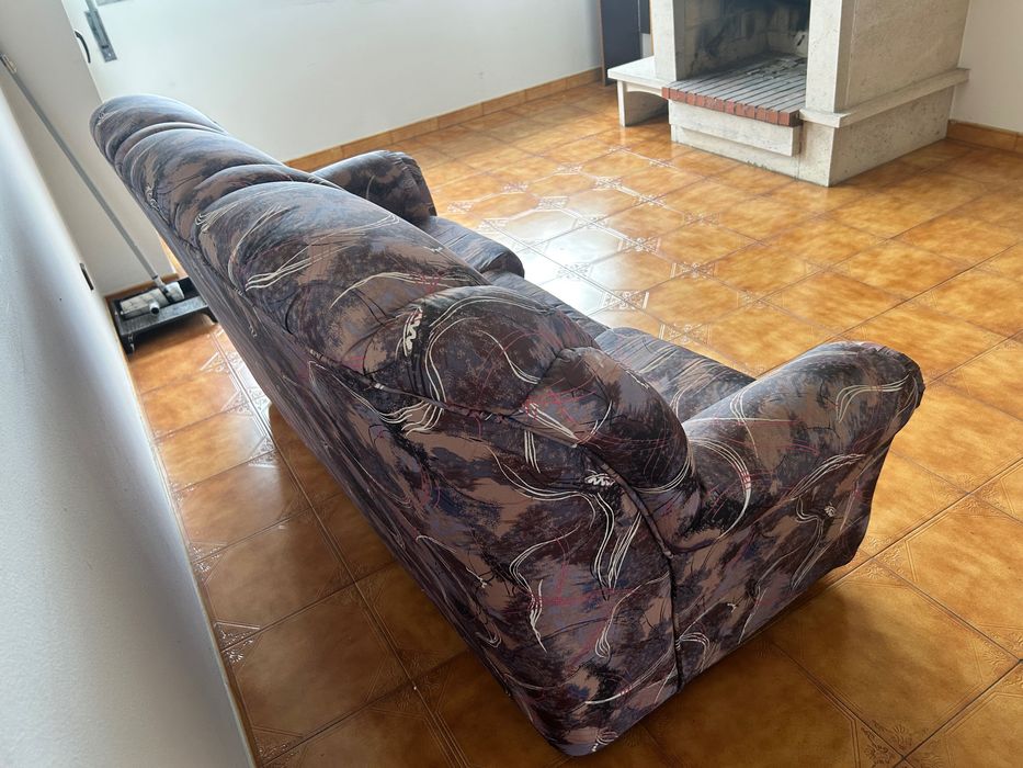 Sofá cama Três Lugares