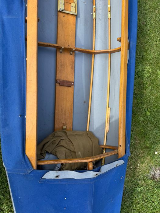 Kajak rozkladany 4,5m kompletny camping survival namiot