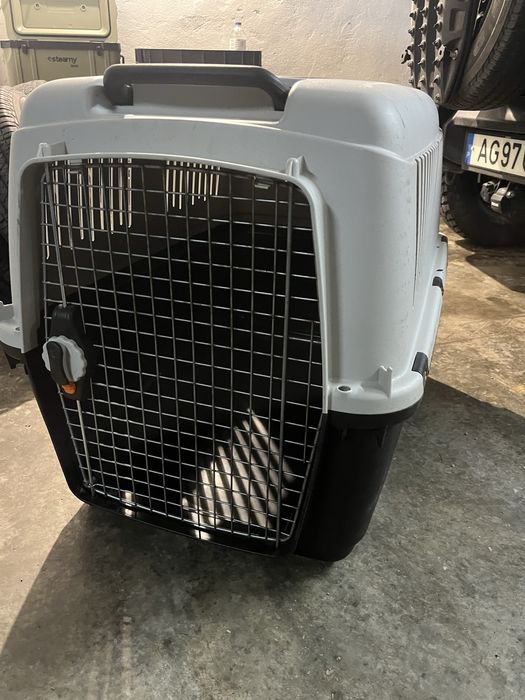 Caixa transportadora de cão