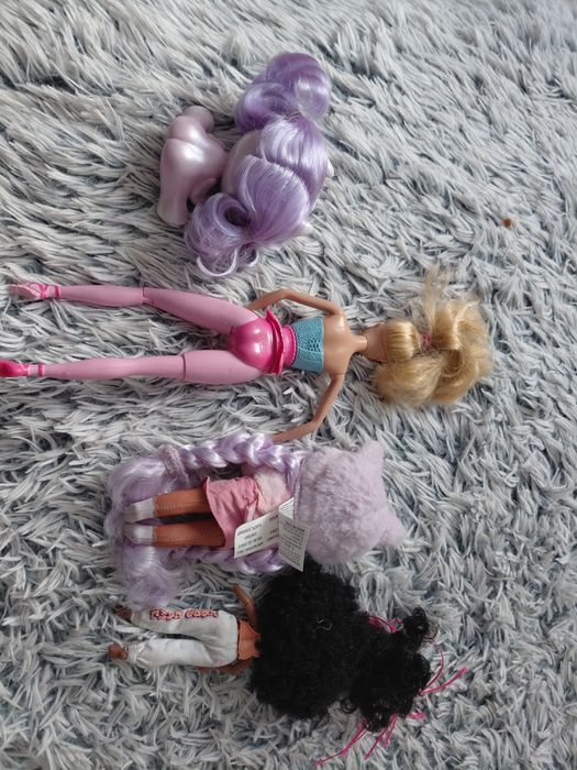 Zestaw lalek (barbie itp)