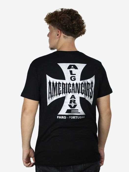 T-shirt Americancars Algarve Muscle Car Carros americanos Hot Rod