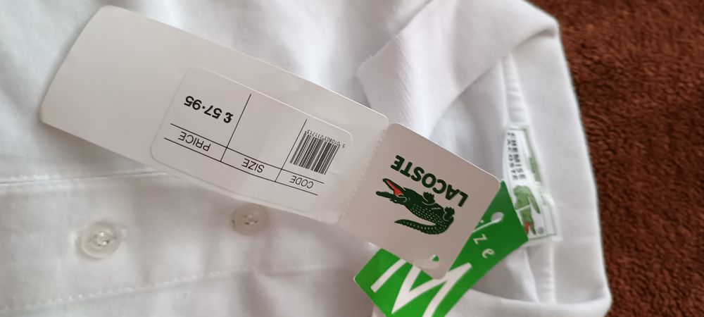 Koszulka polo Lacoste rozmiar M na metce