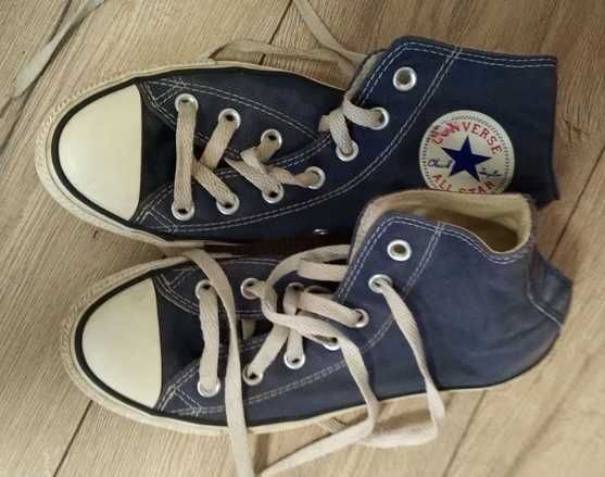 niebieskie converse EU 37