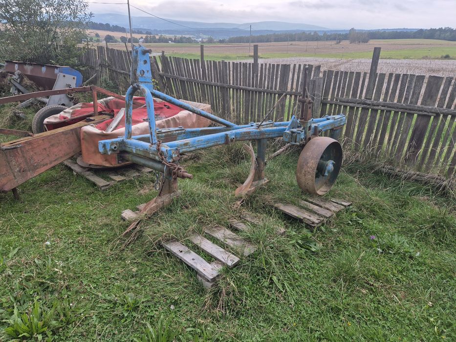 Pług i kosiarka rotacyjna