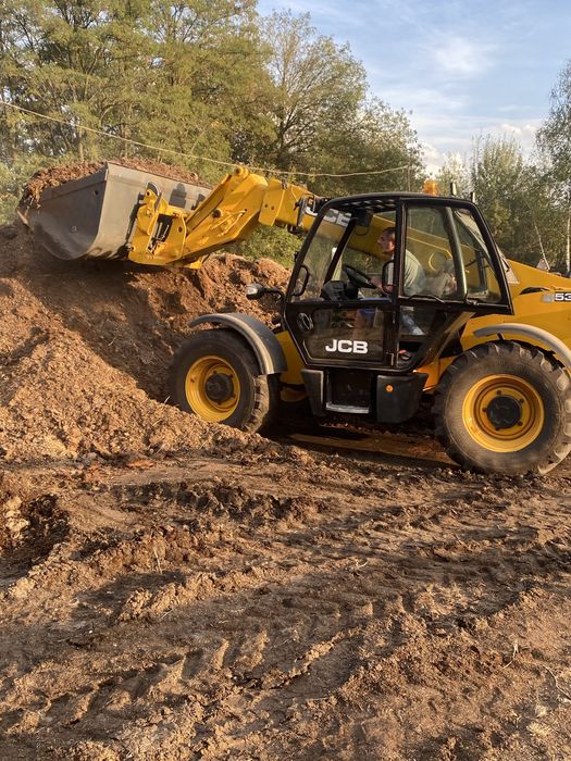 Оренда послуги телескопічного навантажувача автовишка