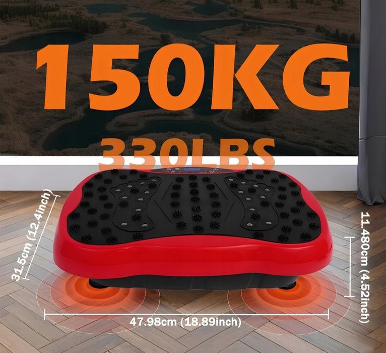 Platforma wibracyjna vibro slim masażer trening całego ciała bez wysił