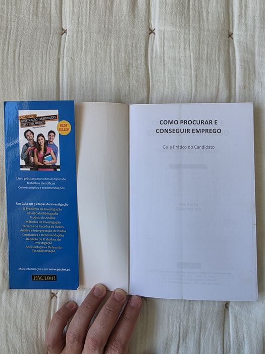 Livro "Como Procurar e Conseguir Emprego" - Guia Prático do Candidato