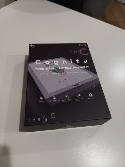 NOWY Kolorowy Czytnik E-book Bemi Cognita Tab 6 Pro C | Android