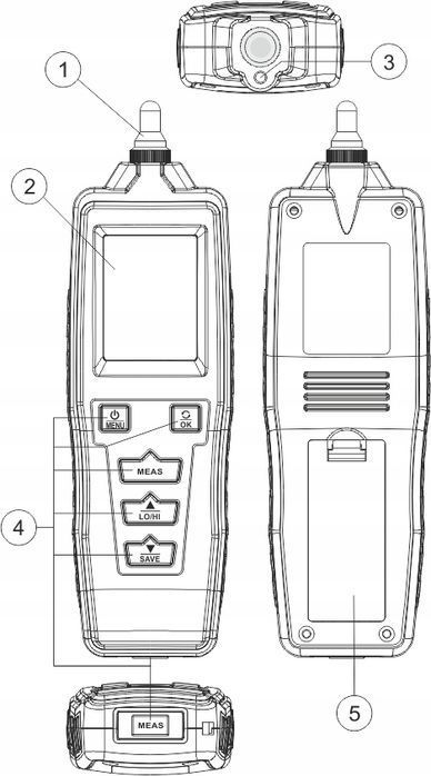 Wibrometr Miernik Wibracji Analizator Drgań Maszyn