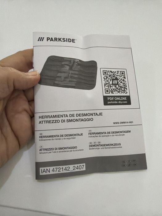 Ferramenta de desmontagem