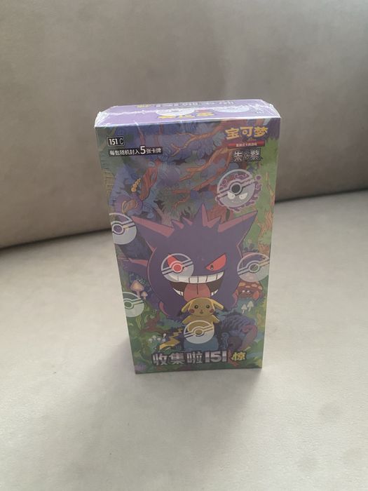 Pokémon 151 бустер-бокс, японський оригінал