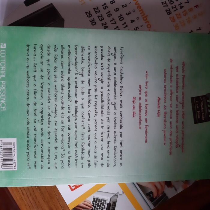 Livro "A minha vida é um filme" Nº1