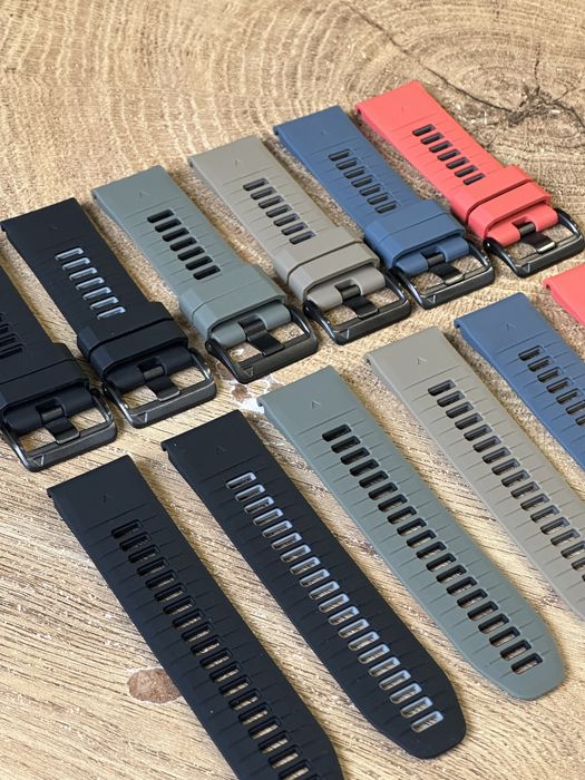 Силиконовий ремінець Garmin Fenix, Forerunner, Tactix 22 та 26 мм
