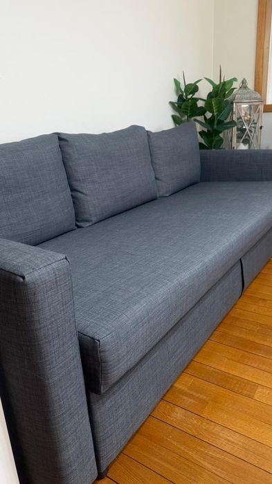 Vendo sofá cama 3 lugares