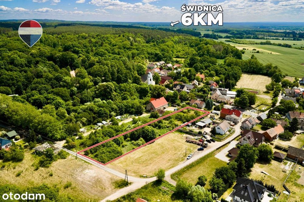 Działka z WZ, pow. 3.104 m² + media