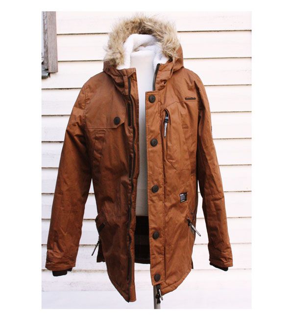 Granatowa Kurtka parka House Design Code