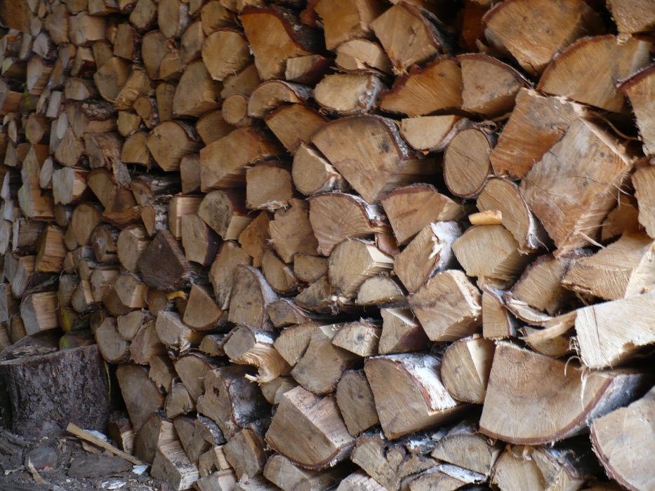 Drewno kominkowe BRZOZA opałowe drzewo do kominka układane