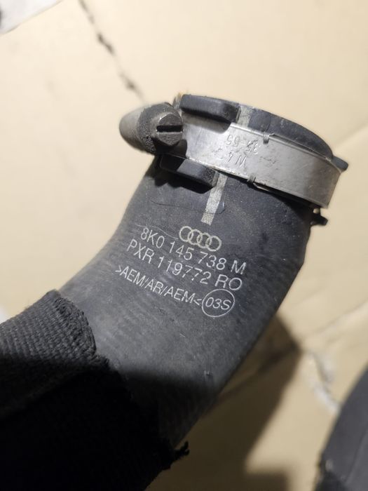 Węże przewody rury Intercooler Turbo Audi A4 B8 A5 8T Oryginał
