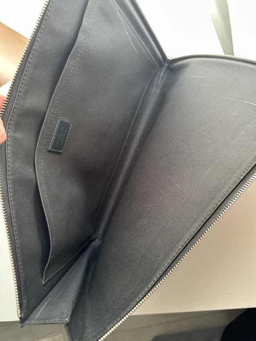 Сумка-клатч LOUIS VUITTON Damier Graphite