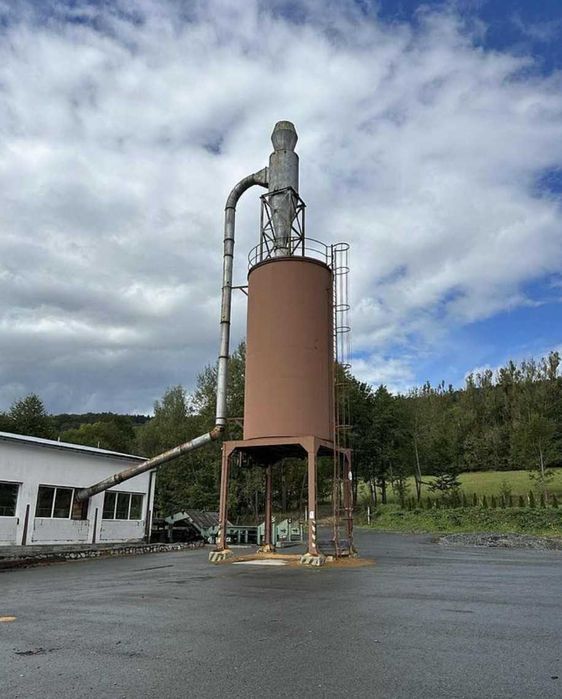 Gigantyczny silos na trociny 120 m³ | Kompletny | OKAZJA