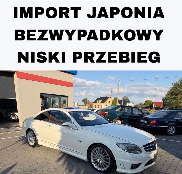 Mercedes-Benz CL 63, Import Japonia, bezwypadkowy , niski przebieg,zamiana